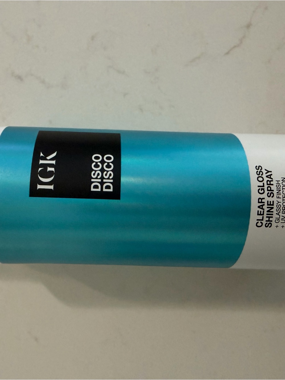 IGK Disco Disco Clear Gloss Shine Spray - Teal
